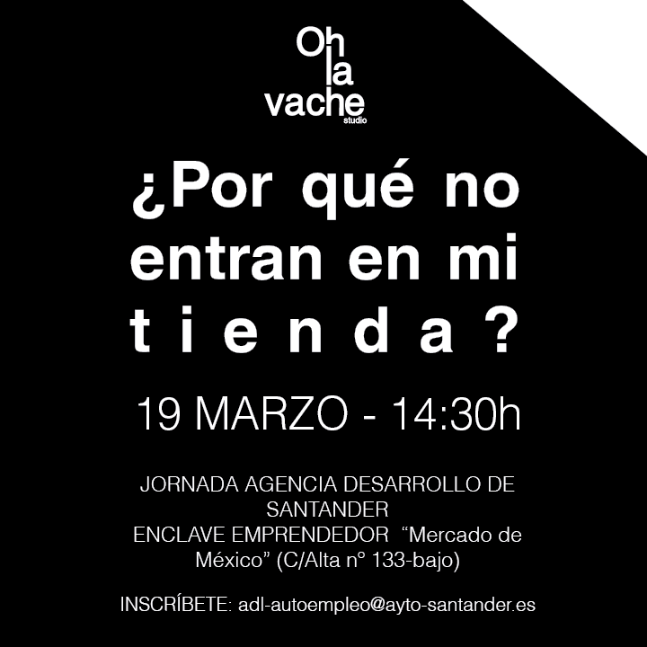Jornada para emprendedores Por que no entran en mi tienda